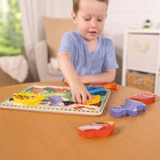 Dinosaurs Chunky Puzzle - 7 Pieces T6