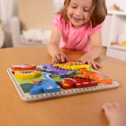 Dinosaurs Chunky Puzzle - 7 Pieces T6