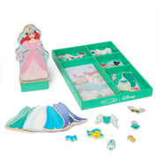 Disney Ariel Wooden Magnetic Dress-Up Z3