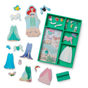Disney Ariel Wooden Magnetic Dress-Up Z3