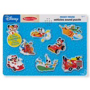 Disney Mickey Mouse & Friends Vehicles Sound Puzzle - 8 Pieces M3