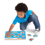 Disney Mickey Mouse & Friends Vehicles Sound Puzzle - 8 Pieces M3