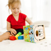 Disney Mickey Mouse & Friends Wooden Shape Sorting Cube T3