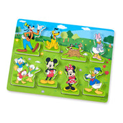 Disney Mickey Mouse Wooden Chunky Puzzle J0