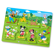 Disney Mickey Mouse Wooden Chunky Puzzle J0