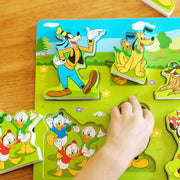 Disney Mickey Mouse Wooden Chunky Puzzle J0
