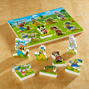 Disney Mickey Mouse Wooden Chunky Puzzle J0