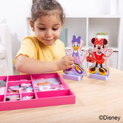 Disney Minnie & Daisy Deluxe Wooden Magnetic Dress-Up L2