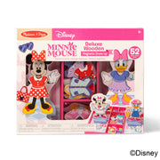 Disney Minnie & Daisy Deluxe Wooden Magnetic Dress-Up L2