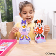 Disney Minnie & Daisy Deluxe Wooden Magnetic Dress-Up L2