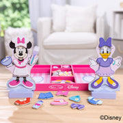 Disney Minnie & Daisy Deluxe Wooden Magnetic Dress-Up L2