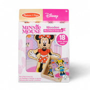 Disney Minnie Mouse Wooden Mix & Match Dress-Up Puzzle R7