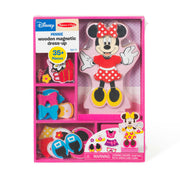 Disney Minnie Wooden Magnetic Dress-Up Z6