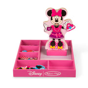 Disney Minnie Wooden Magnetic Dress-Up Z6