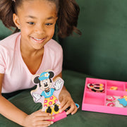 Disney Minnie Wooden Magnetic Dress-Up Z6