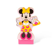 Disney Minnie Wooden Magnetic Dress-Up Z6