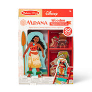 Disney Moana Wooden Magnetic Dress-Up Play Set R3