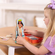 Disney Moana Wooden Magnetic Dress-Up Play Set R3