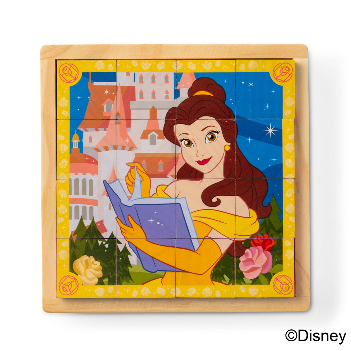Disney Princess Wooden Cube Puzzle E6