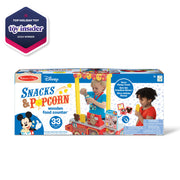 Disney Snacks & Popcorn Wooden Food Counter I7