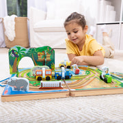 Disney Take-Along Safari Wooden Play Set P2