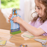 Disney Tiana Wooden Magnetic Dress-Up Play Set A9