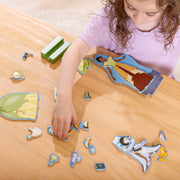 Disney Tiana Wooden Magnetic Dress-Up Play Set Y7