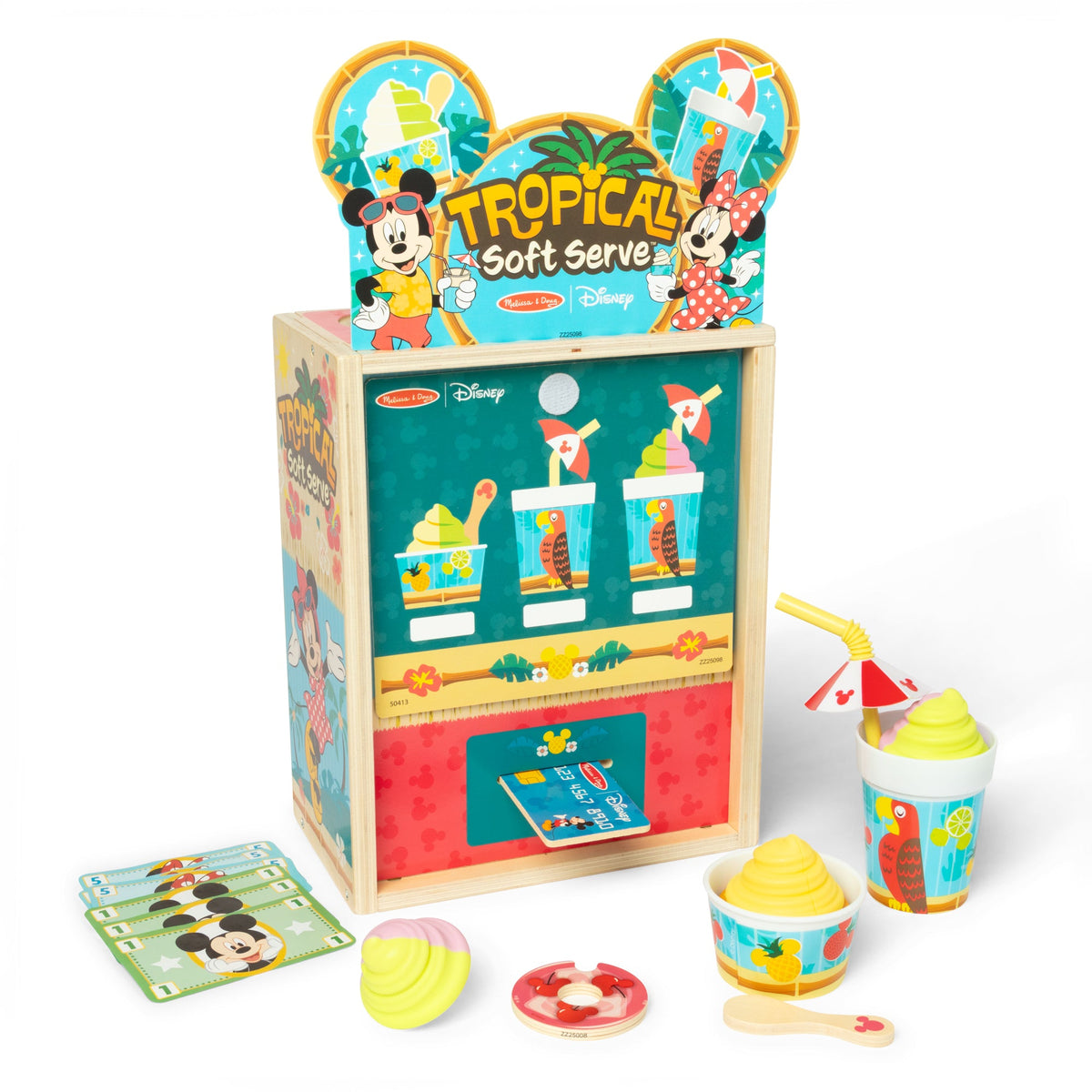 Disney Tropical Soft Serve Wooden Play Set K4
