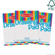 Drawing Paper Pad (50 Sheets, 9 x 12 Inches) 3-Pack G3