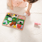 Farm Animals Chunky Puzzle - 8 Pieces B7