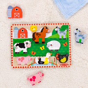 Farm Animals Chunky Puzzle - 8 Pieces B7