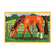 Farm Animals Jigsaw Puzzles in a Box X7