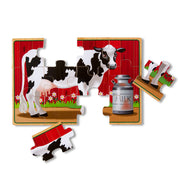 Farm Animals Jigsaw Puzzles in a Box X7