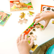 Farm Animals Jigsaw Puzzles in a Box X7
