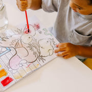Farm Animals Paint with Water Kids' Art Pad Z1