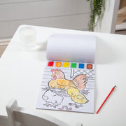 Farm Animals Paint with Water Kids' Art Pad Z1