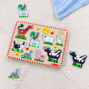 Farm Animals Sound Puzzle - 8 Pieces B2