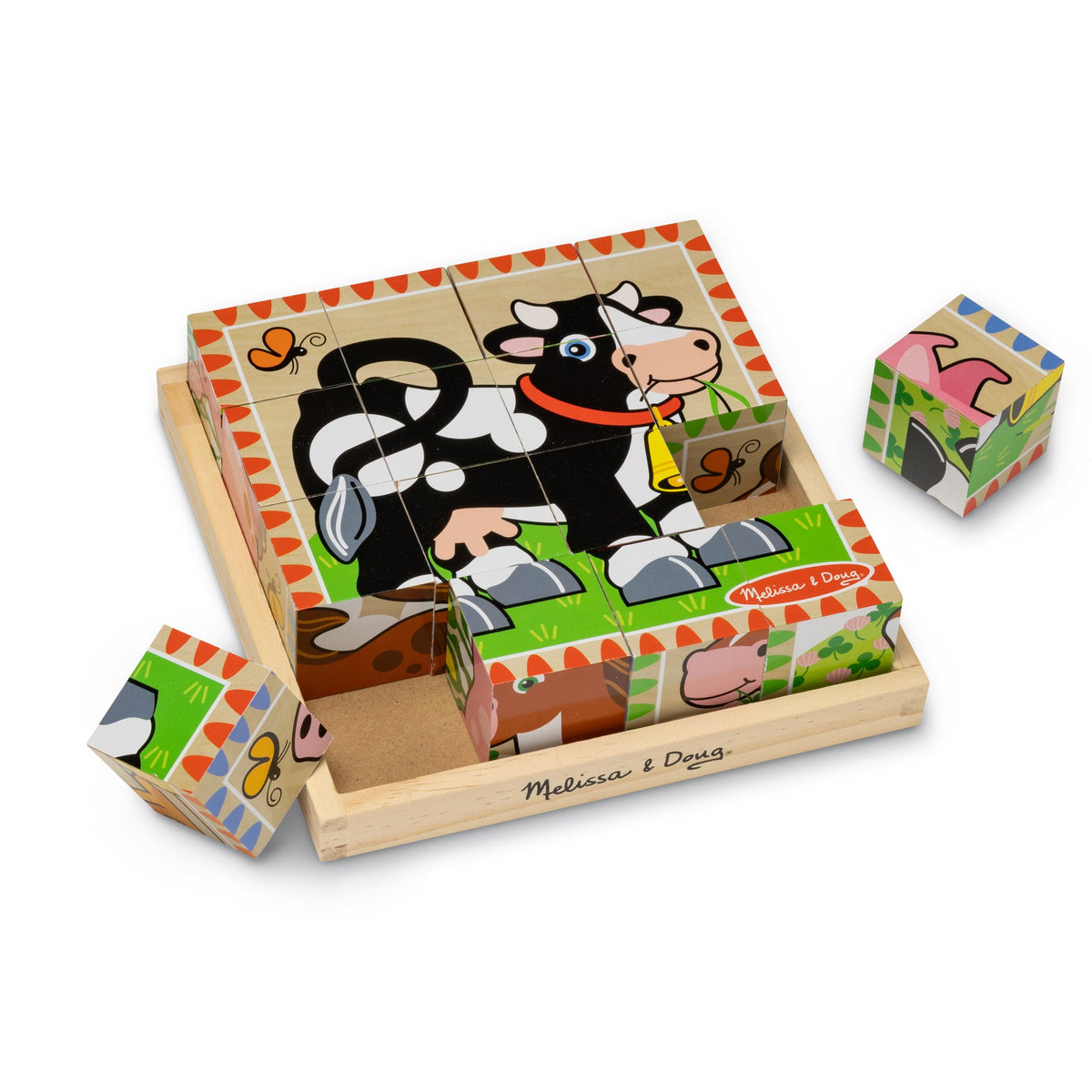 Farm Cube Puzzle - 16 Pieces I6