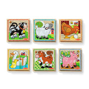 Farm Cube Puzzle - 16 Pieces X7