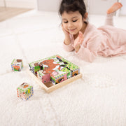 Farm Cube Puzzle - 16 Pieces X7