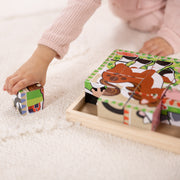 Farm Cube Puzzle - 16 Pieces X7