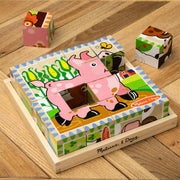 Farm Cube Puzzle - 16 Pieces X7