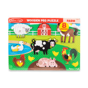 Farm Peg Puzzle - 8 pieces G7