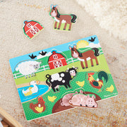 Farm Peg Puzzle - 8 pieces G7