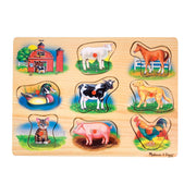 Farm Sound Puzzle - 8 Pieces X7
