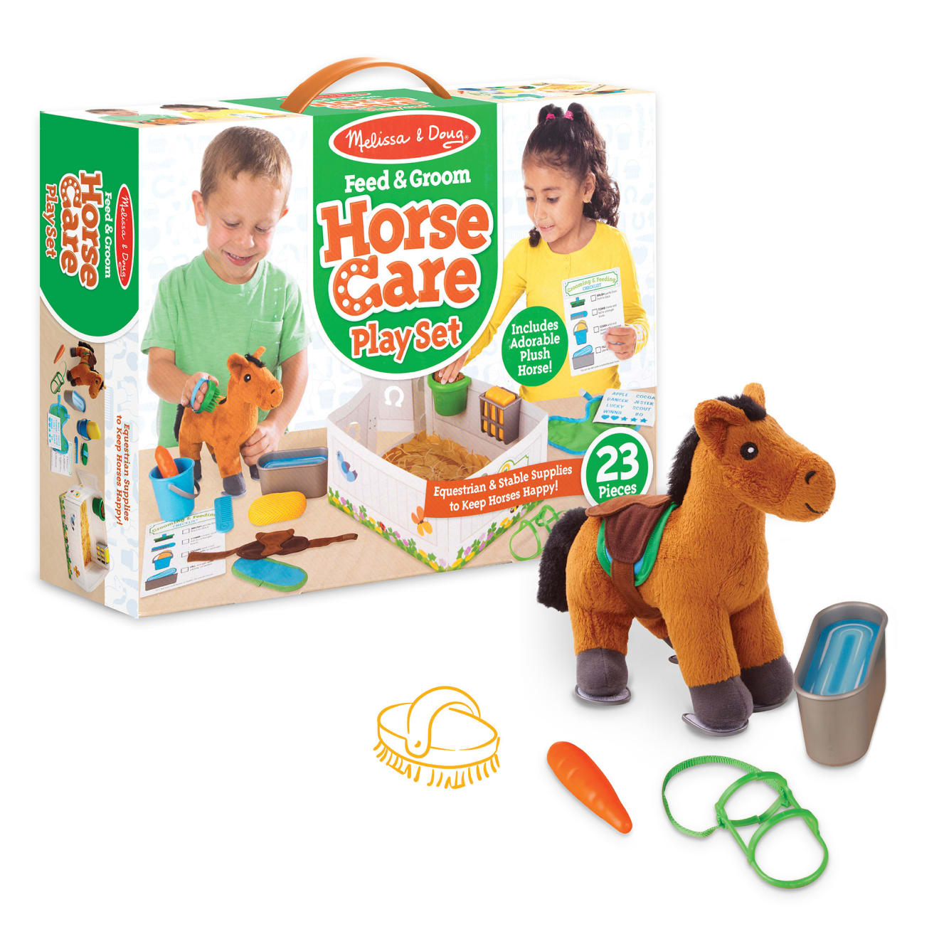 Feed & Groom Horse Care Play Set T3