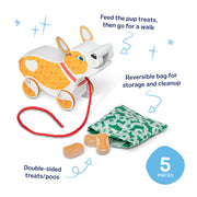 Feed, Walk & Poo Pup Play Set L4