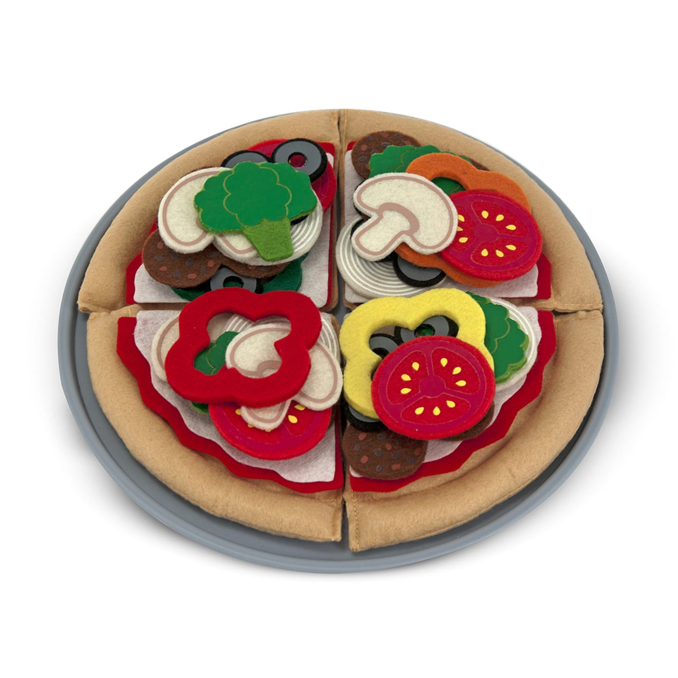 Felt Play Food - Pizza Set N5