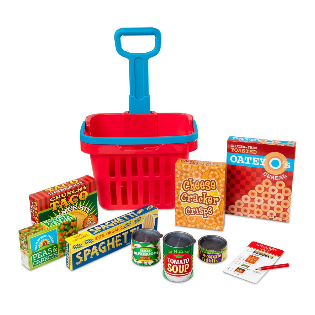 Fill & Roll Grocery Basket Play Set G6