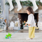 First Play Frolicking Frog Wooden Pull Toy W6